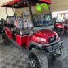 2024 Bintelli - Beyond in Burgundy Lifted Limo 6PR Golf Cart w/ NEW 105ah Lithium Battery - Image 4