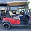 2020 CLUB CAR - TEMPO IN MAROON 4PR GOLF CART W/ NEW LITHIUM BATTERY & CUSTOM WHEELS - Image 4