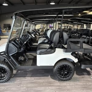 2025 E-Z-GO Express 4 Gas Bright White