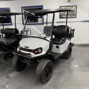 2025 E-Z-GO Express 4 Gas Lifted Bright White